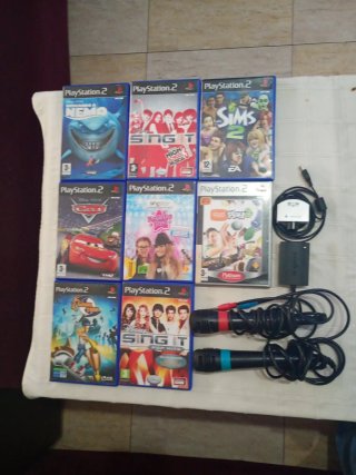 PS2 SingStar eyetoy PlayStation2