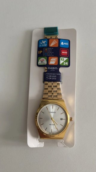 Reloj Casio Dorado
