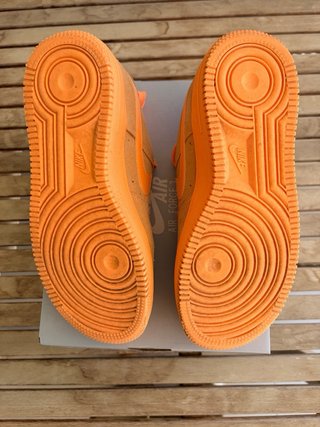 Nike Air Force 1 Low Suede Naranja Talla 4,5Y 36,5