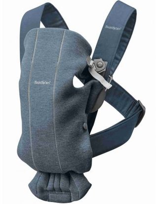 BabyBjörn Mochila Porta Bebé Mini, Jersey 3D