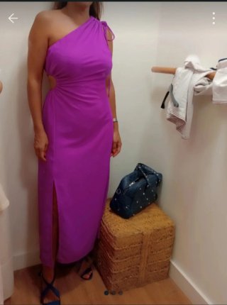 Vestido púrpura sin estrenar
