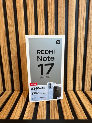 Redmi Note 17 Pro 5G 256GB 6GB RAM. Sky blue.