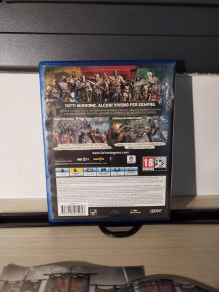 For Honor PS4 - PAL Europa - Carátula y Manual🇮🇹