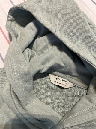 Sudadera Scalpers niño verde calavera