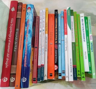LOTE 43 LIBROS INFANTILES Y JUVENILES DE LAS FOTOS