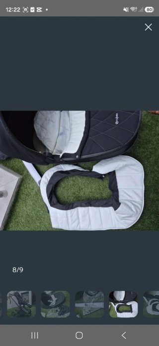 Cochecito Cybex Priam Negro y Dorado