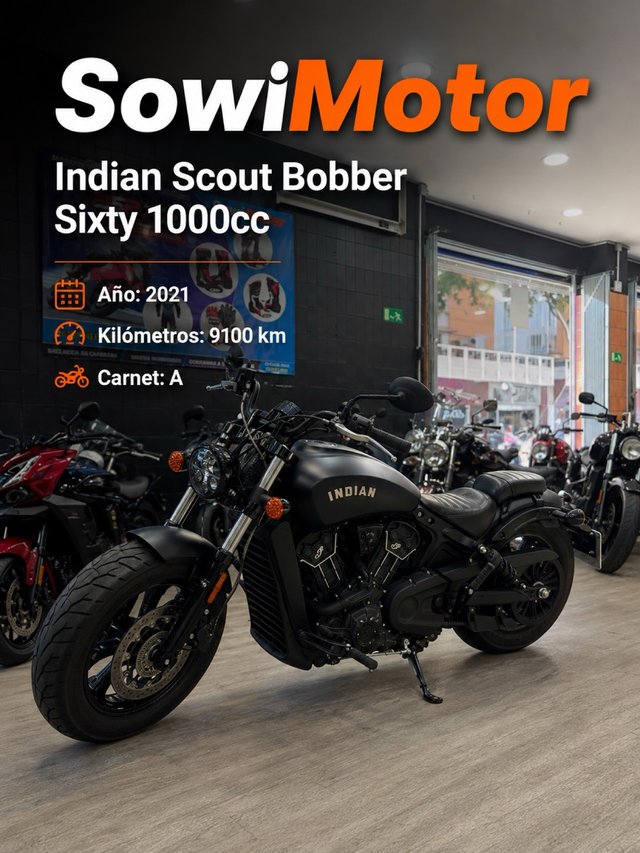 Indian Scout Bobber Sixty 2021