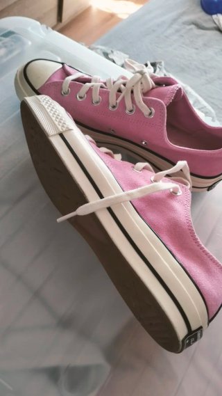 Zapatillas Converse Rosa Talla 39,poco uso