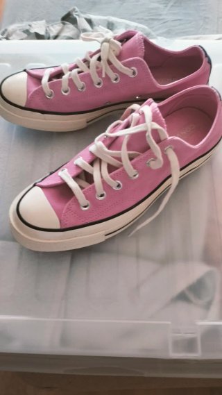 Zapatillas Converse Rosa Talla 39,poco uso
