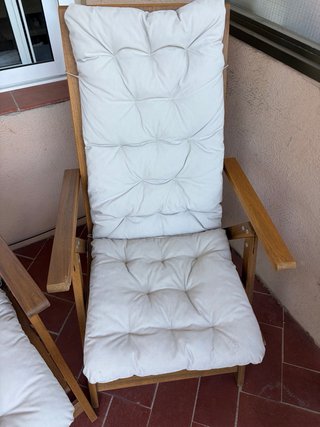 Conjunto Terraza IKEA Madera