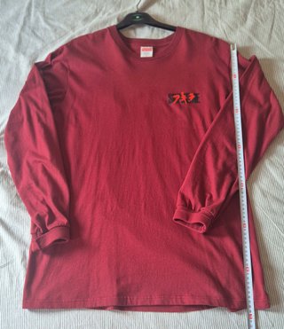 Supreme AKIRA Neo-Tokyo L/S Camiseta Roja 2017