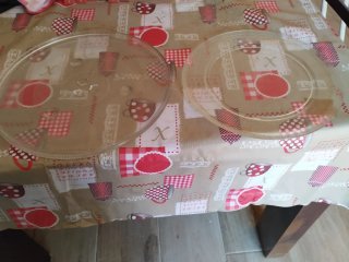 2 Platos Microondas Cristal 6euros los dos