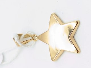 Colgante Estrella Oro 18k