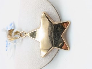 Colgante Estrella Oro 18k