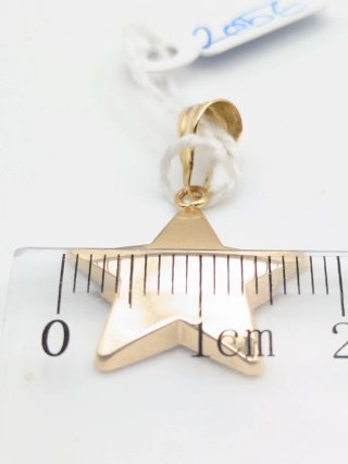 Colgante Estrella Oro 18k