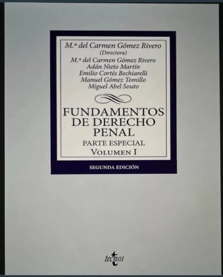 Libro Fundamentos derecho penal