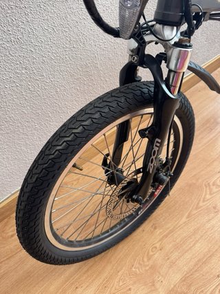 Bicicleta plegable eléctrica Tucano Hide 20