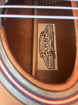 Guitarra Dupont Nomade Manouche Nylon