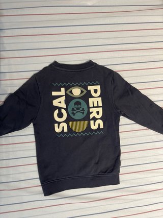 Sudadera Scalpers niño calavera