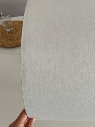 Pantalla de lámpara blanca