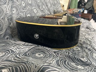 Guitarra Electroacústica Ibanez Negra