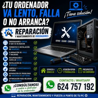 Reparación de ordenadores.