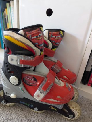 Patines en línea infantiles Cars