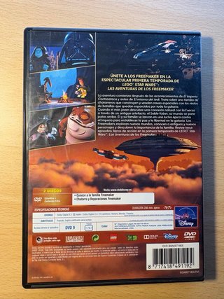 DVD LEGO Star Wars: Las Aventuras de los Freemaker