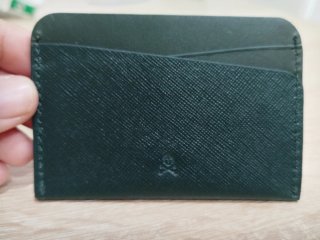 Billetera Scalpers de Cuero Verde