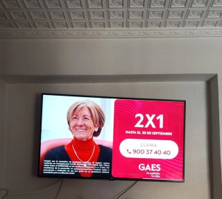 Televisión LG 55 Negra