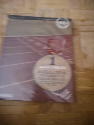 Libro de matemática de primero de Bachillerato Apl