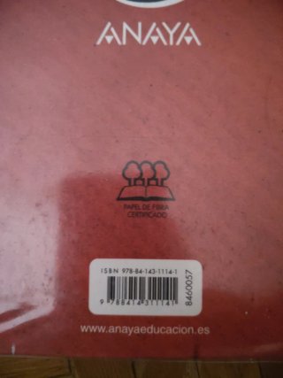 Libro de matemática de primero de Bachillerato Apl