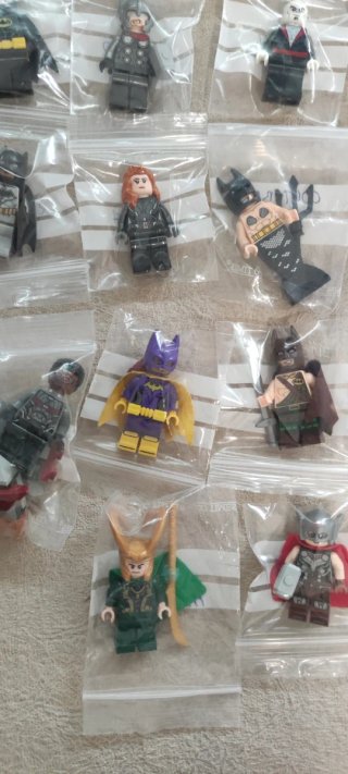 ( 4€ unidad ) Muñecos Lego Súper Héroes Marvel DC