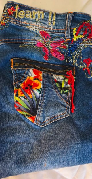 Pantalón Vaquero Desigual Talla 28
