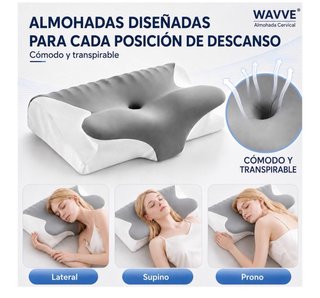 Almohada Cervical Ergonómica WAVVE NUEVA