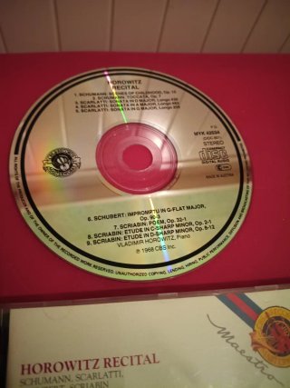 CD Horowitz Recital Vladimir Horowitz Piano