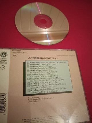 CD Horowitz Recital Vladimir Horowitz Piano