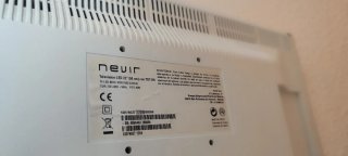 Televisión Nevir Blanca, LD 22 , con TDTHD