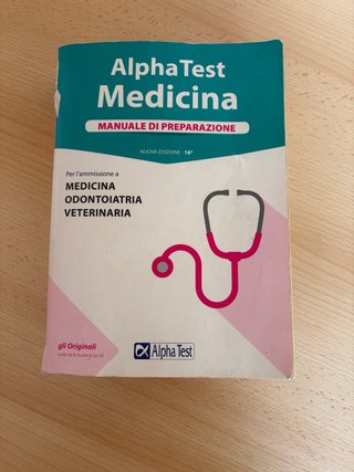 Alpha Test. Medicina, odontoiatria, veterinaria...