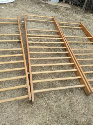 Set de 3 Espalderas de Madera