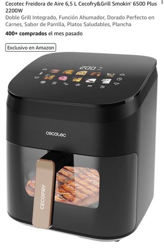 Cecotec Cecofry Freidora de Aire 8L