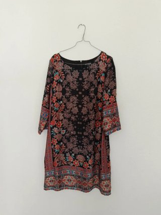 Vestido Estampado Blacktime