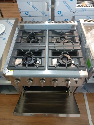 Cocina de 4 fuegos con horno
