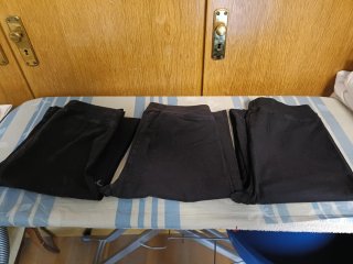 3 Mallas de Deporte Negras Talla M-S
