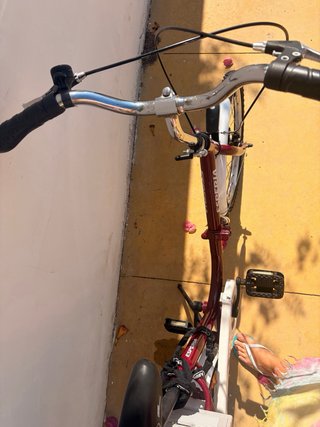 Bicicleta Plegable Esperia Granate
