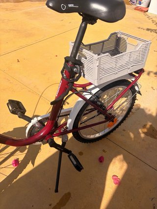 Bicicleta Plegable Esperia Granate