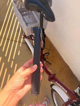 Bicicleta Plegable Esperia Granate