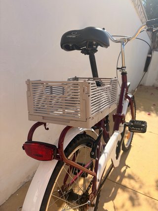 Bicicleta Plegable Esperia Granate