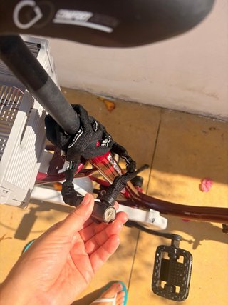 Bicicleta Plegable Esperia Granate