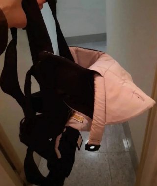 Mochila Portabebé BabyBjörn Negra